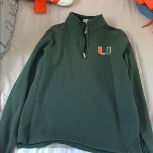 University of Miami Quarter Zip